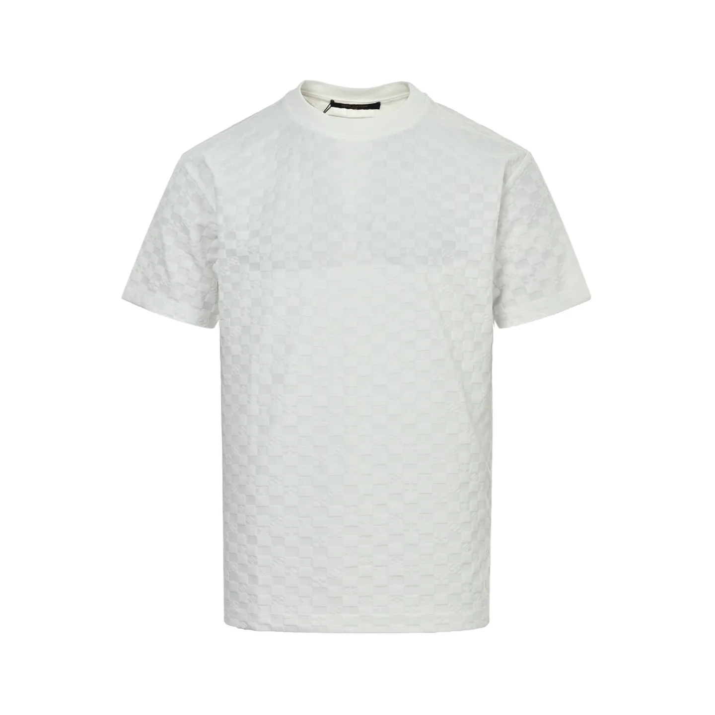 Louis Vuitton/Louis Vuitton presbyopic checkerboard jacquard short sleeves